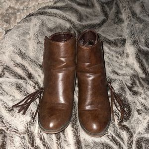 brown women’s 9 boots heeled